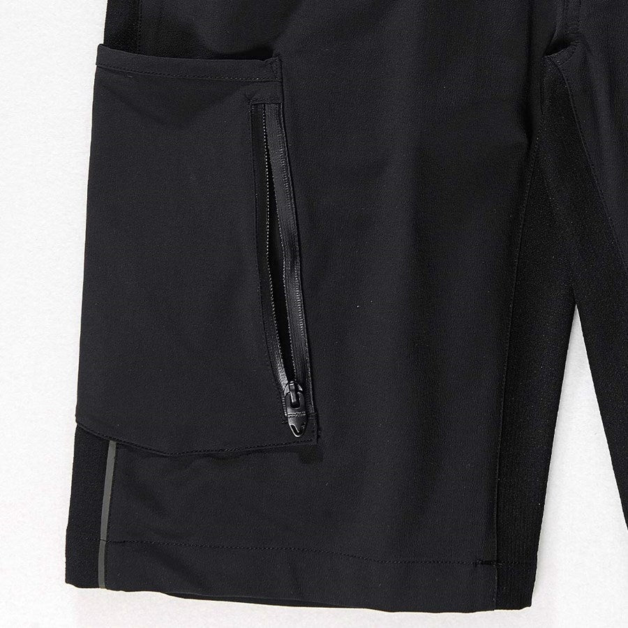 Detailed image Shorts e.s.vision stretch, men's black