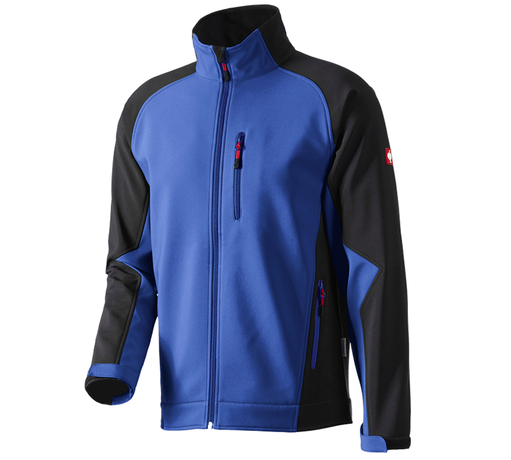 Primary image Softshell Jacket dryplexx® softlight royalblue/black