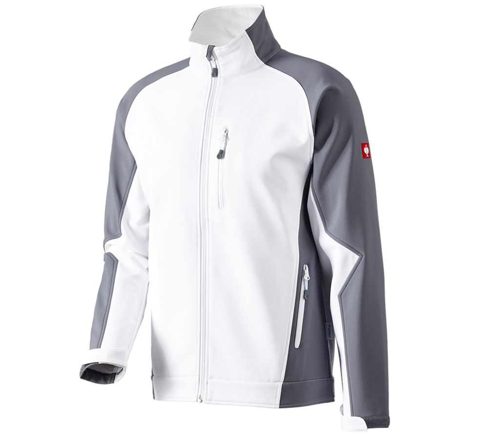 Primary image Softshell Jacket dryplexx® softlight white/grey