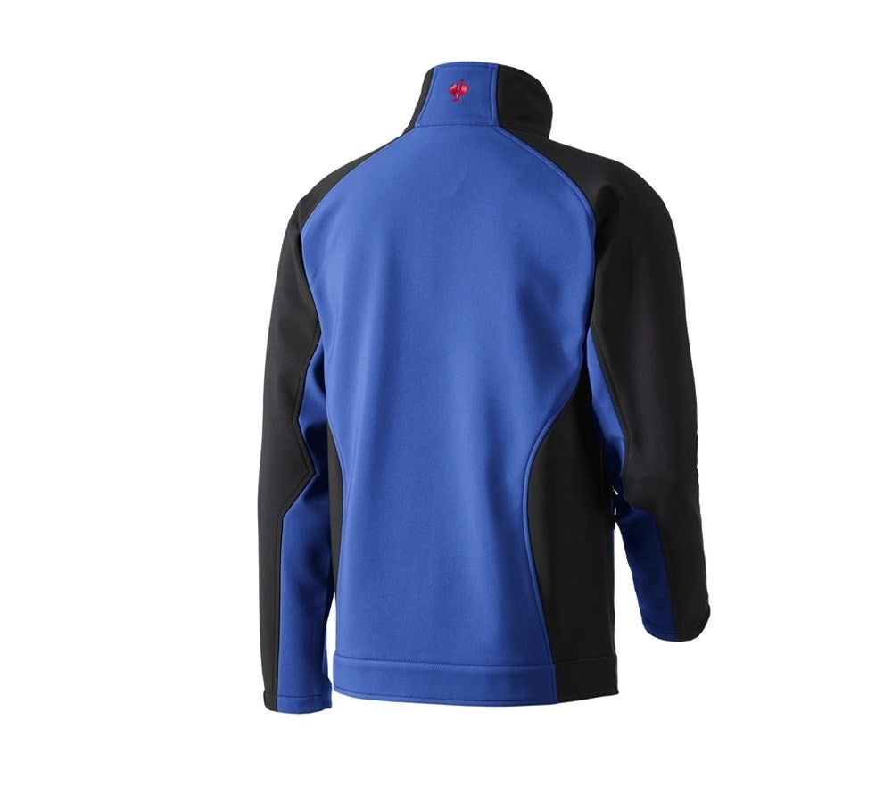 Secondary image Softshell Jacket dryplexx® softlight royalblue/black