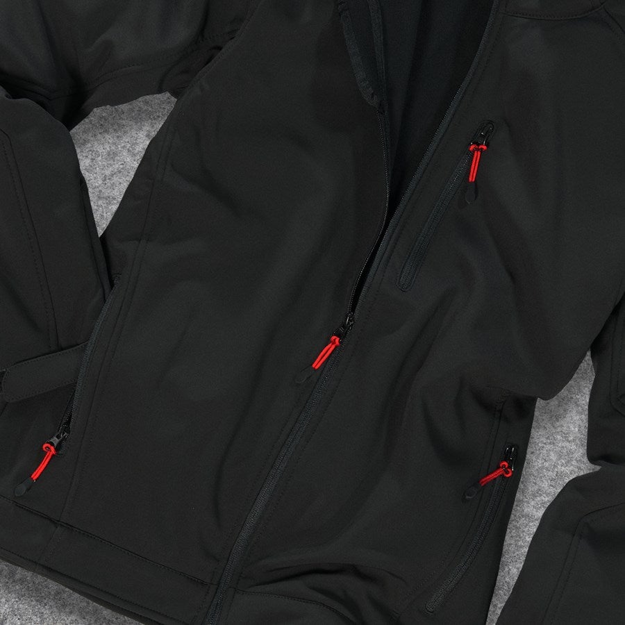 Detailed image Softshell Jacket dryplexx® softlight black