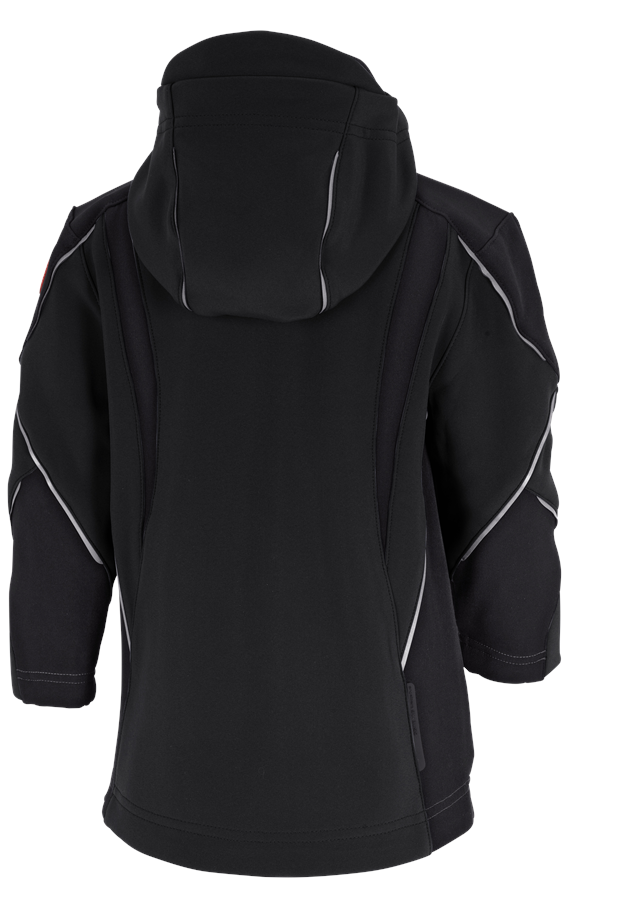 Secondary image Softshell jacket e.s.vision, children’s black