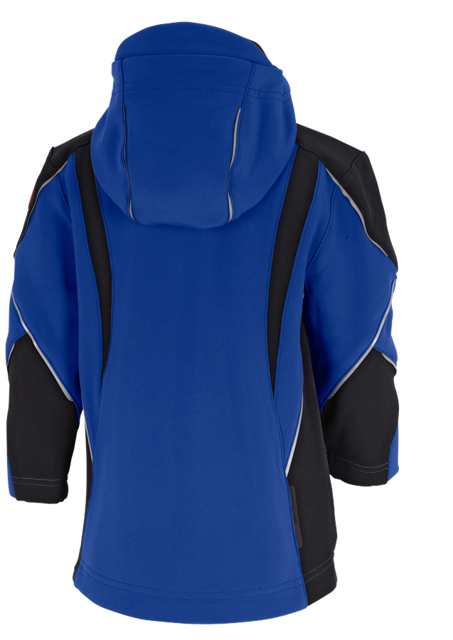 Secondary image Softshell jacket e.s.vision, children’s royalblue/black