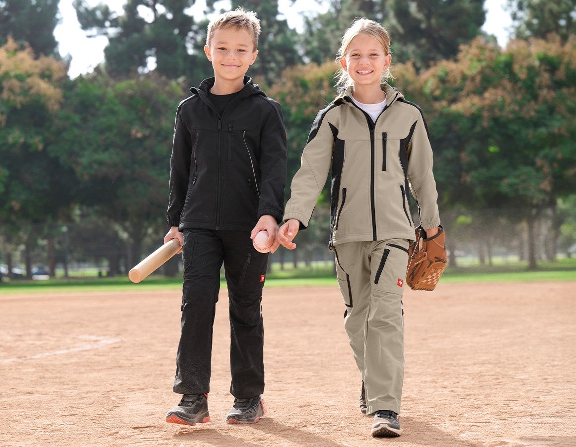 Additional image 5 Softshell jacket e.s.vision, children’s black