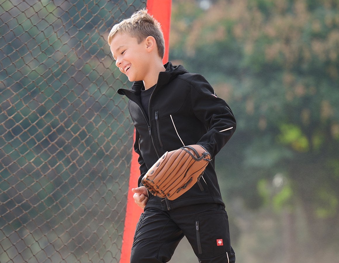Additional image 2 Softshell jacket e.s.vision, children’s black