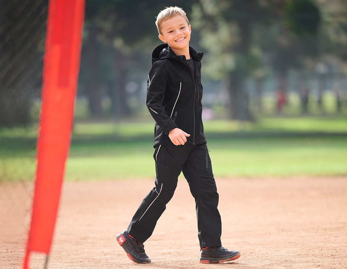 Additional image 4 Softshell jacket e.s.vision, children’s black