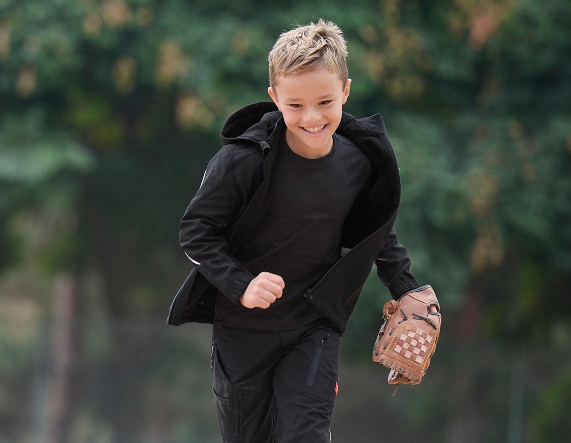 Additional image 4 Softshell jacket e.s.vision, children’s black