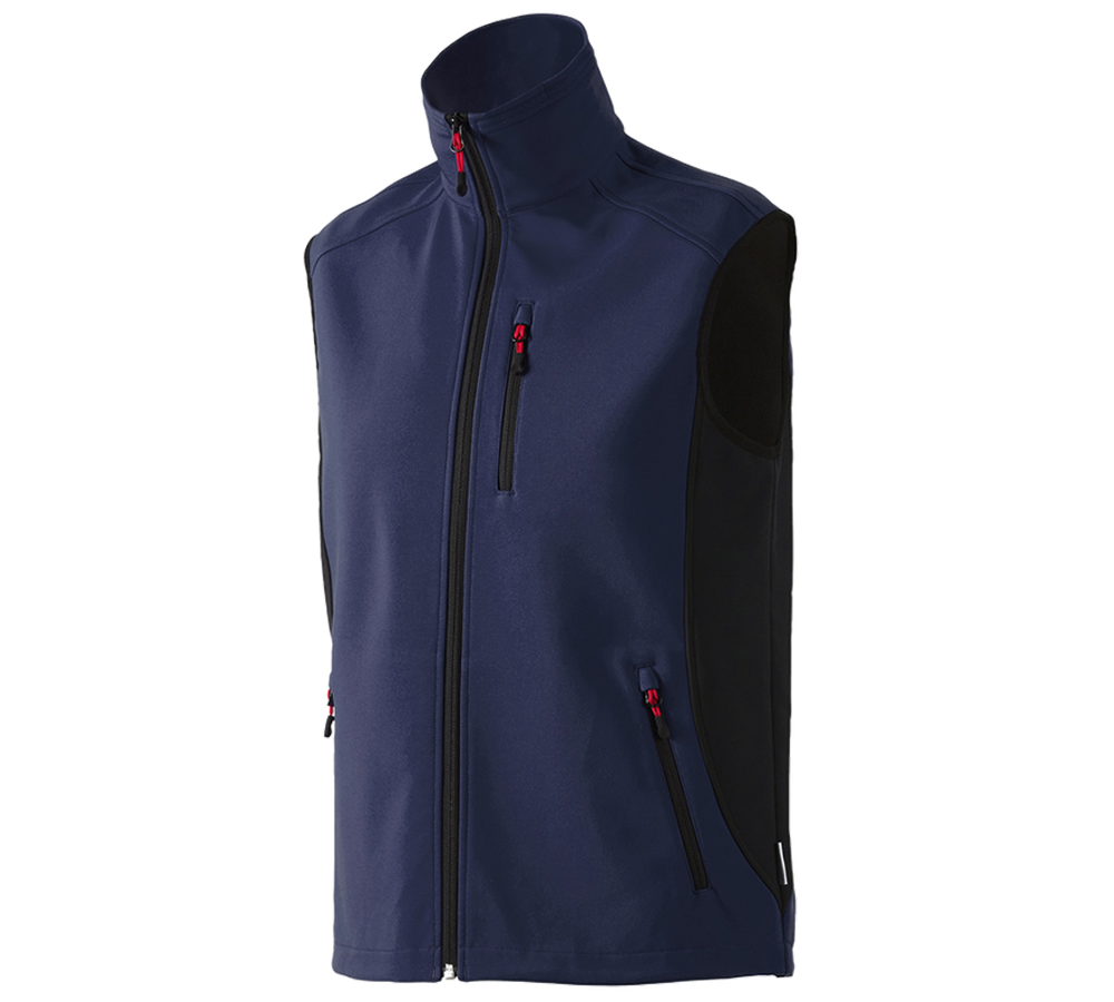 Primary image Softshell bodywarmer dryplexx® softlight navy/black