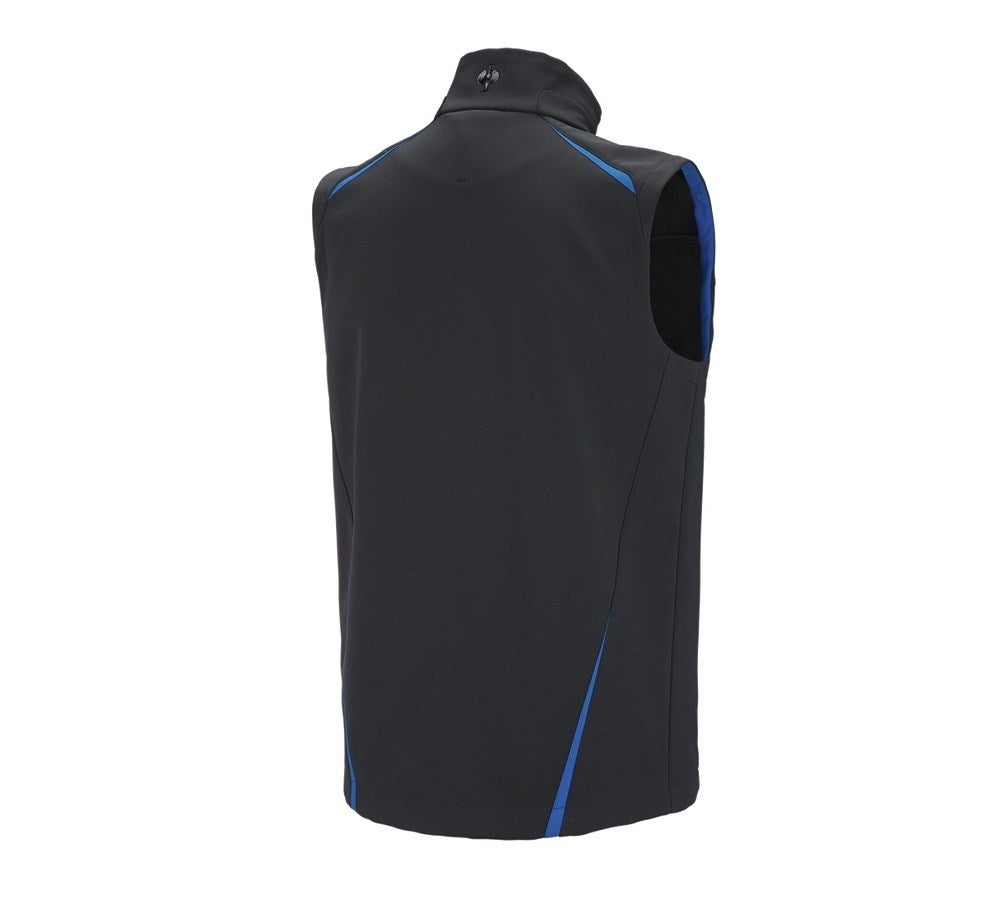 Secondary image Softshell bodywarmer e.s.motion 2020 graphite/gentianblue