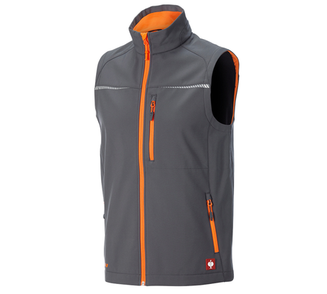 Primary image Softshell bodywarmer e.s.motion 2020 anthracite/high-vis orange