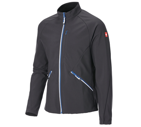 Primary image Softshell jacket e.s.ambition graphite/gentianblue