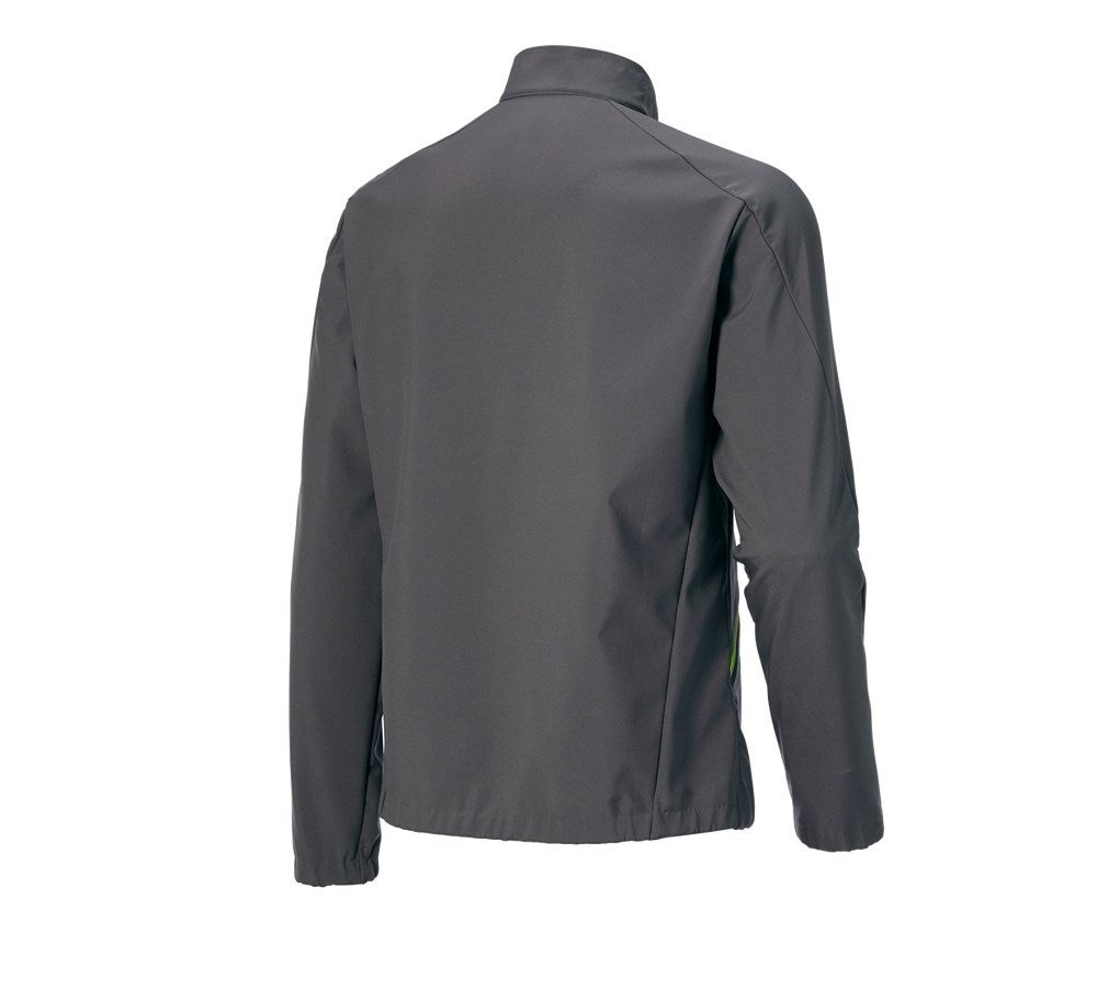 Secondary image Softshell jacket e.s.ambition anthracite/high-vis yellow