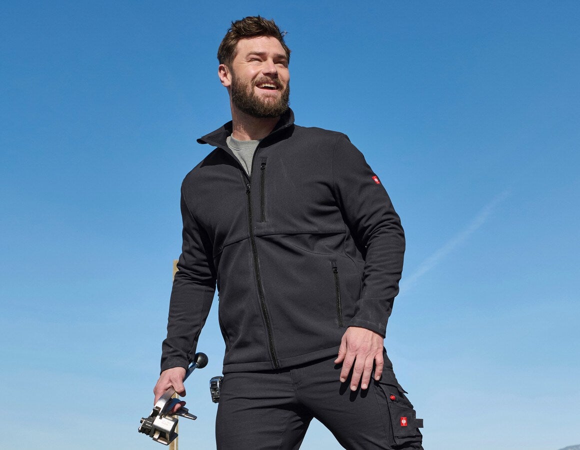 Main action image Softshell jacket e.s.line.core black