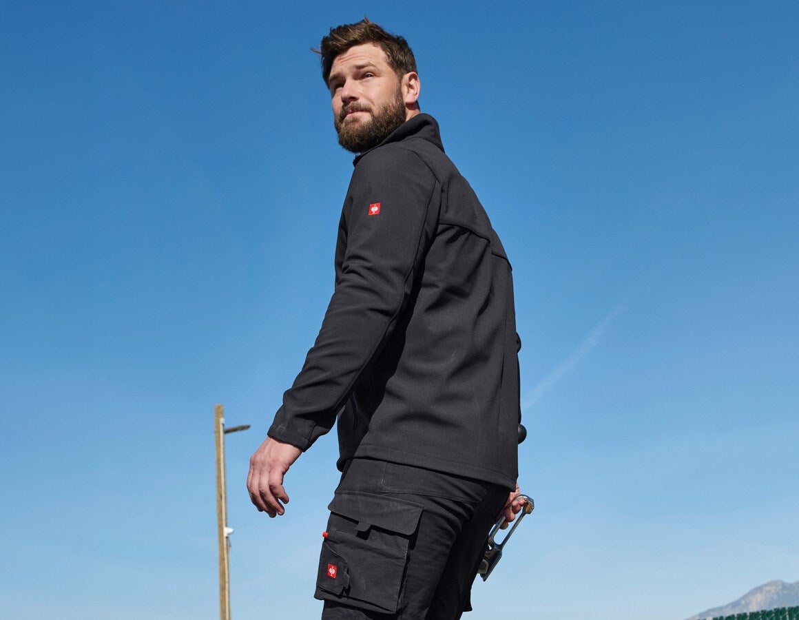 Additional image 3 Softshell jacket e.s.line.core black