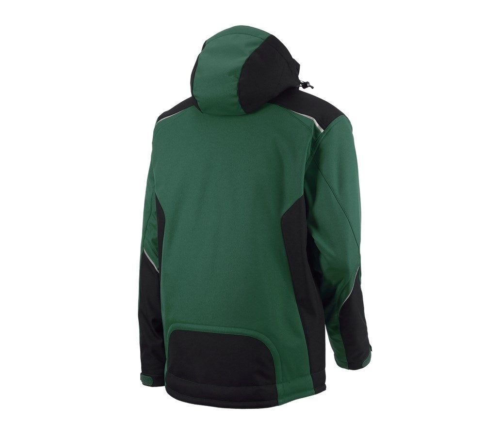 Secondary image Softshell jacket e.s.motion green/black