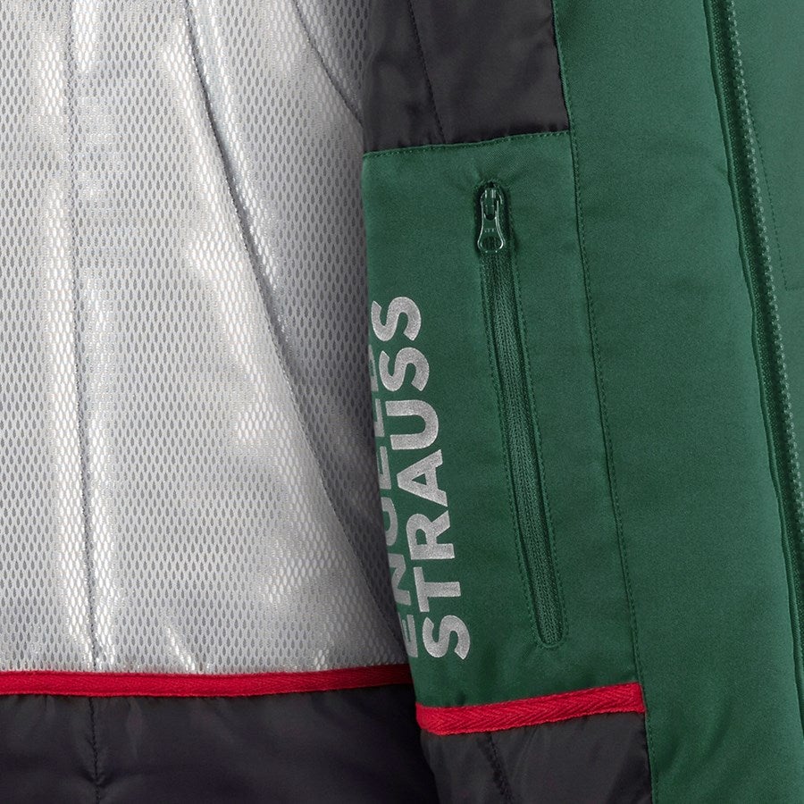 Detailed image Softshell jacket e.s.motion green/black