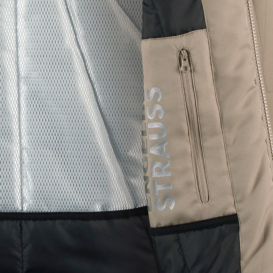 Detailed image Softshell jacket e.s.motion clay/peat