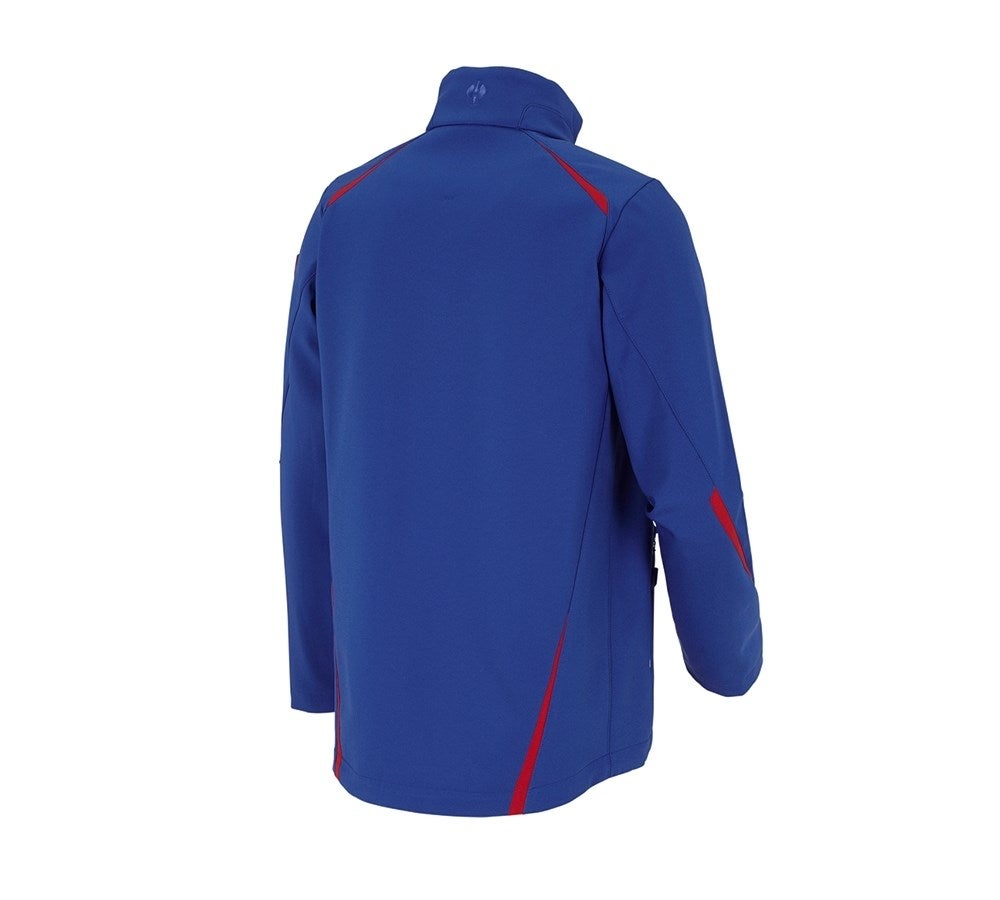 Secondary image Softshell jacket e.s.motion 2020 royalblue/fiery red