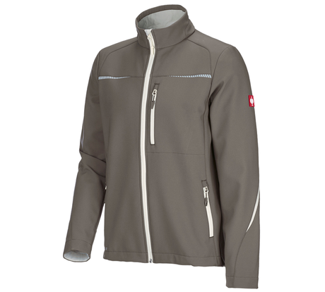 Primary image Softshell jacket e.s.motion 2020 stone/plaster