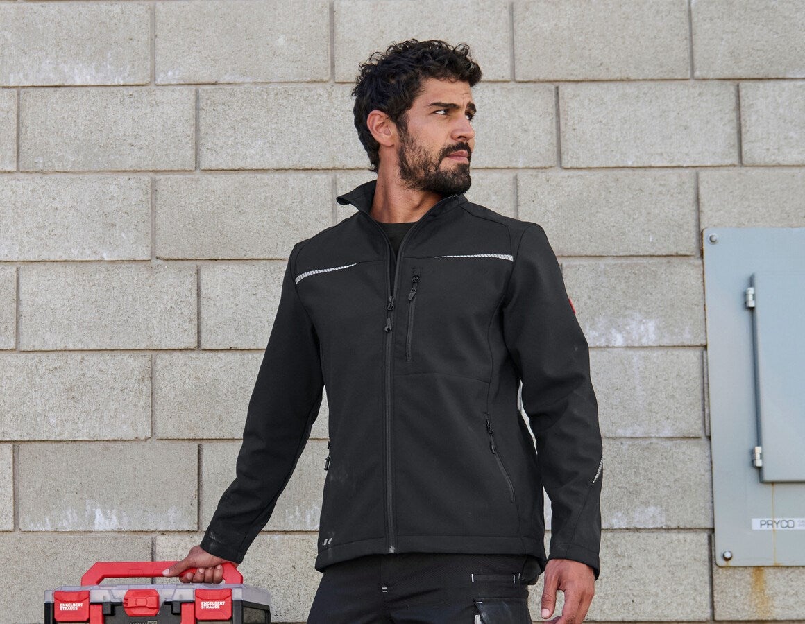 Main action image Softshell jacket e.s.motion 2020 black