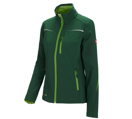 Primary image Softshell jacket e.s.motion 2020, ladies' green/seagreen