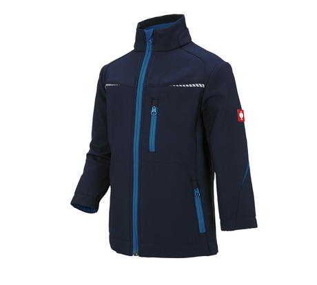 Primary image Softshell jacket e.s.motion 2020, children's navy/atoll