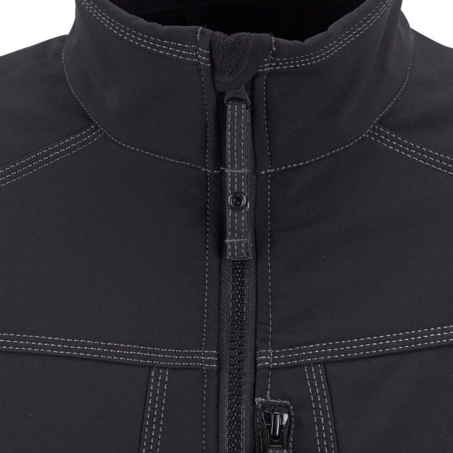 Detailed image Softshell jacket e.s.roughtough black