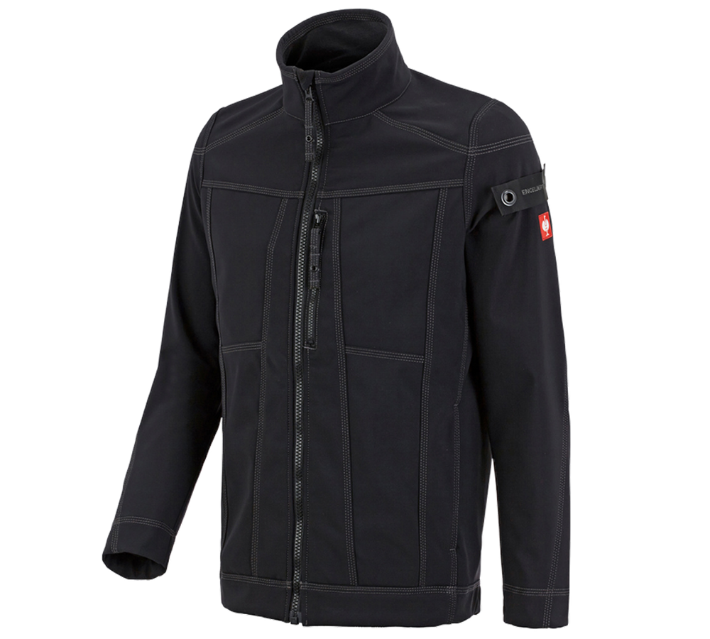 Primary image Softshell jacket e.s.roughtough black