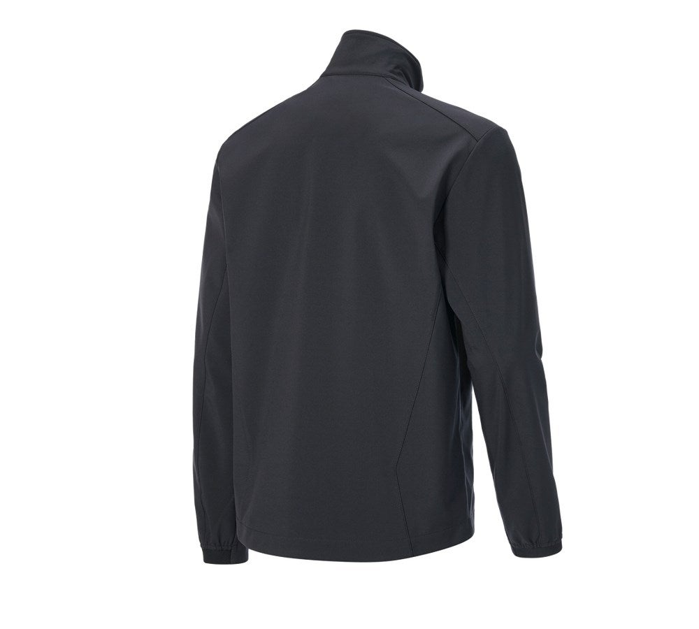 Secondary image Softshell jacket e.s.trail pure black