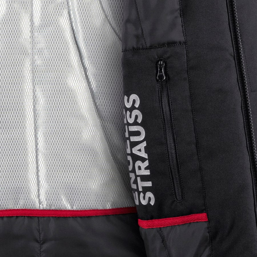 Detailed image Softshell bodywarmer e.s.motion black