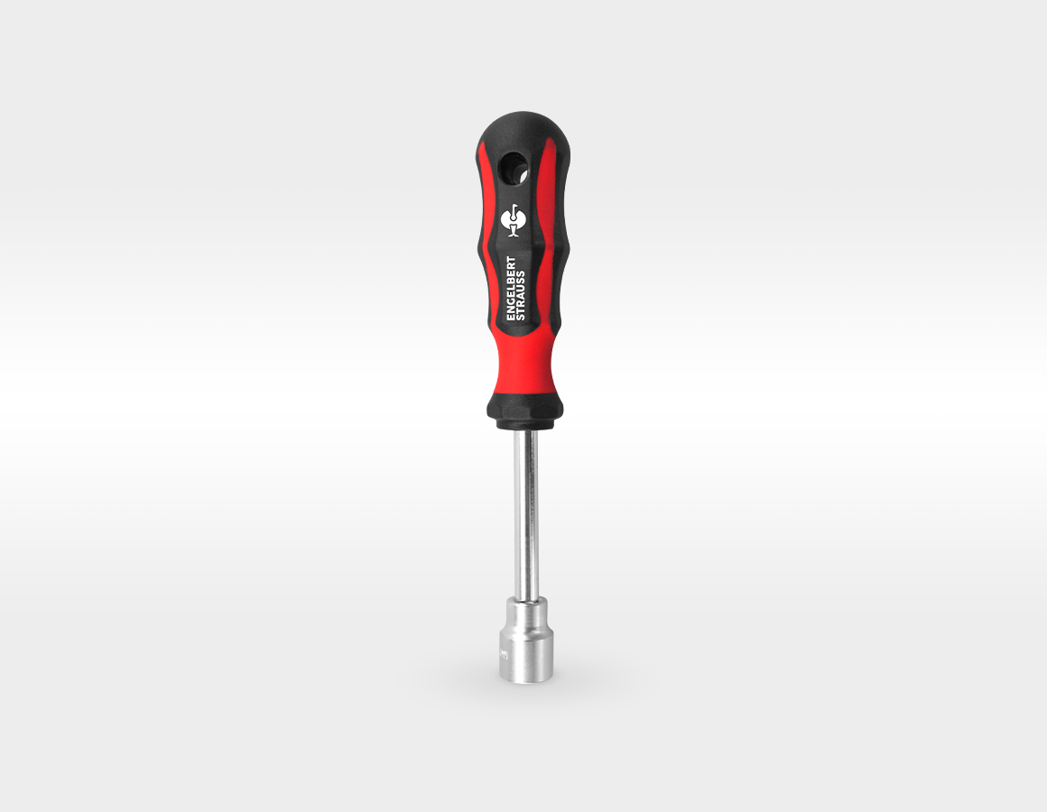 Additional image 1 Socket wrench set pro 1/4+1/2 long in STRAUSSbox Midi