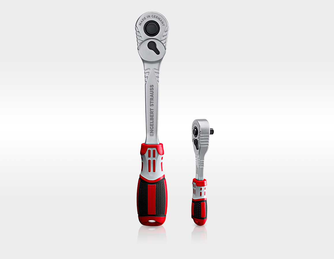 Additional image 3 Socket wrench set pro 1/4+1/2 long in STRAUSSbox Midi