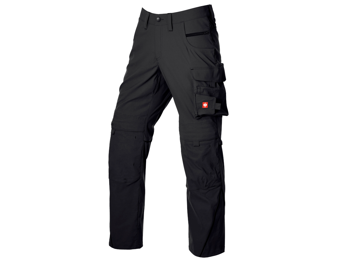 Primary image Stretch trousers e.s.line.core black