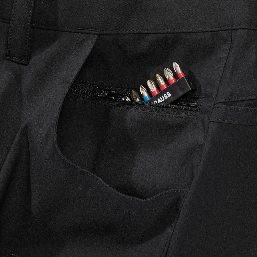 Detailed image Stretch trousers e.s.line.core black