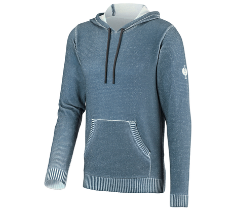 Primary image Knitted hoody e.s.iconic oxidblue