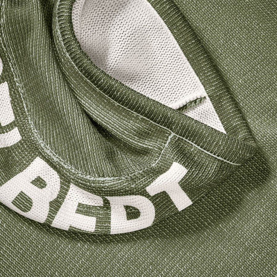 Detailed image Knitted hoody e.s.iconic mountaingreen