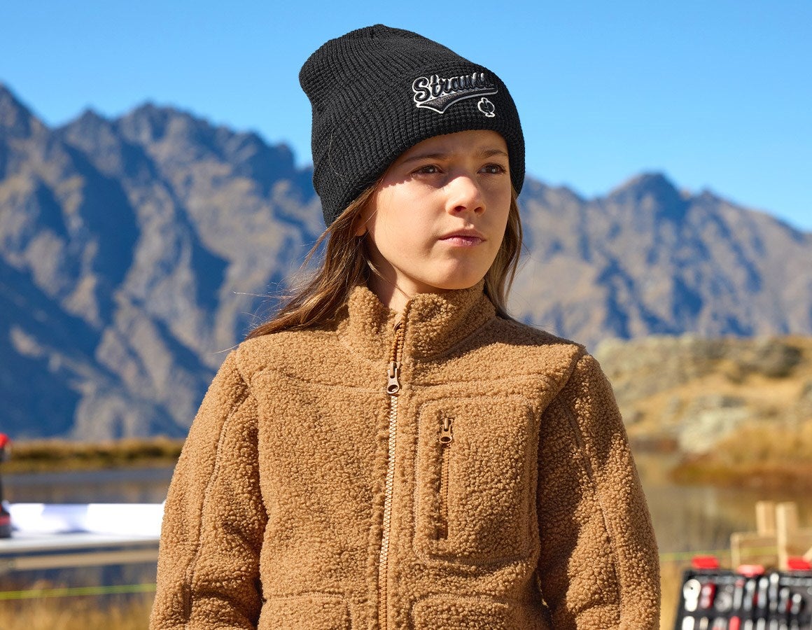 Additional image 2 Knitted hat e.s.e:pic black