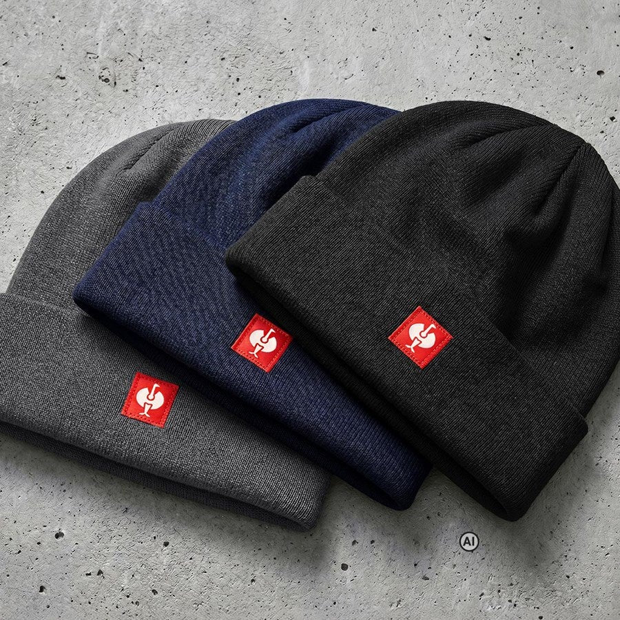 Detailed image Knitted hat e.s.line.core black