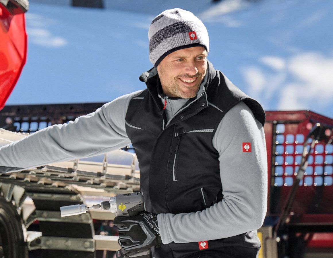 Additional image 1 Knitted hat e.s.motion 2020 black/platinum