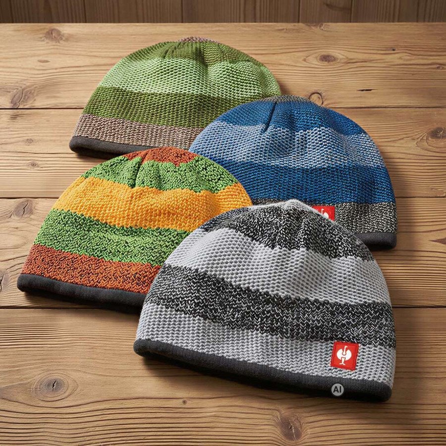 Detailed image Knitted hat e.s.motion 2020 black/platinum