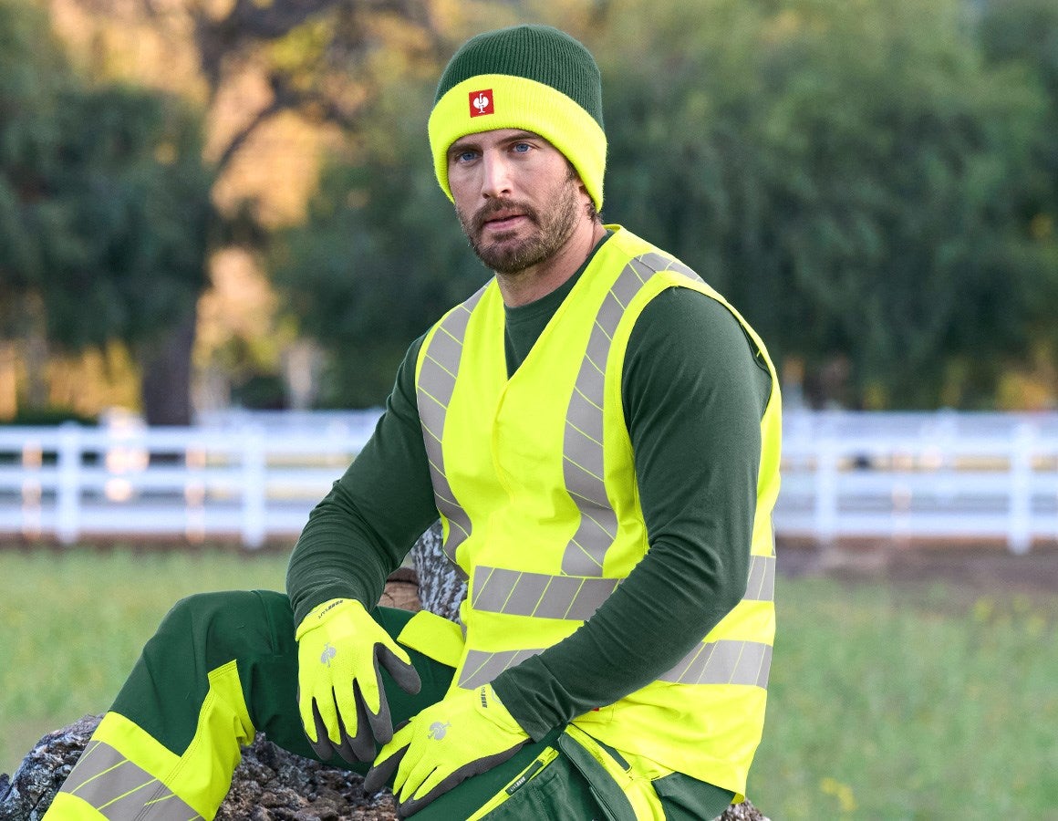 Additional image 1 Knitted hat e.s.motion 24/7 green/high-vis yellow
