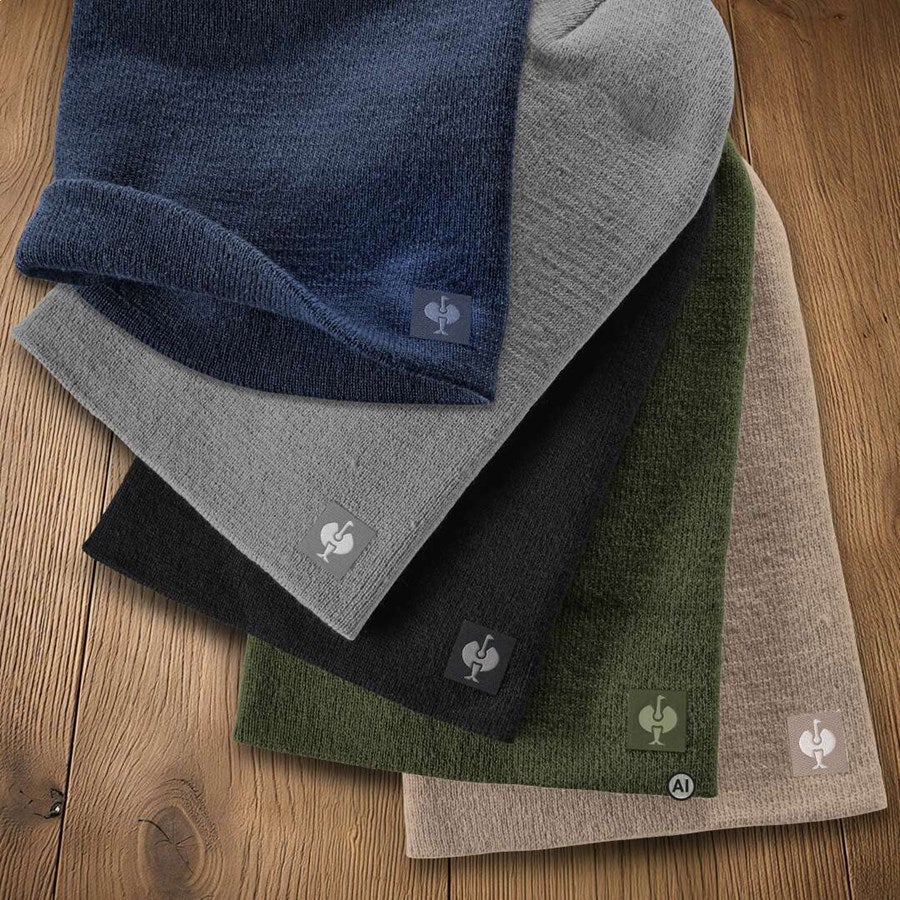 Detailed image Knitted hat e.s.motion ten oxidblack