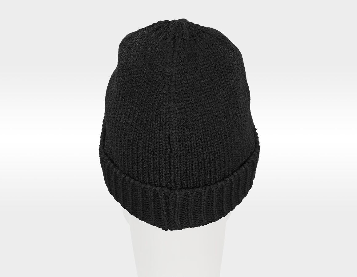 Additional image 3 Knitted hat e.s.roughtough black