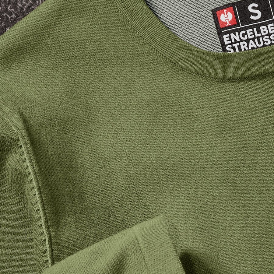 Detailed image Knitted pullover e.s.iconic mountaingreen