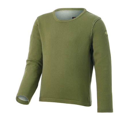 Primary image Knitted pullover e.s.iconic, children's mountaingreen