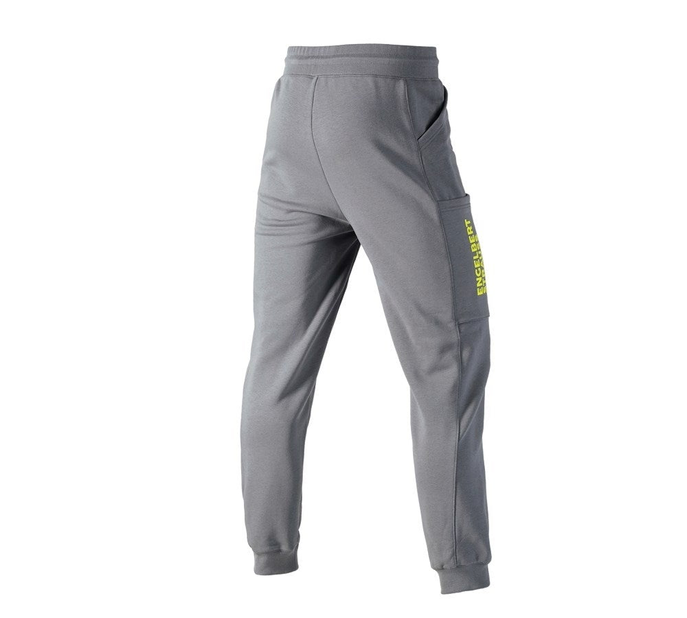 Secondary image Sweat pants e.s.trail basaltgrey/acid yellow