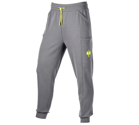 Primary image Sweat pants light e.s.trail basaltgrey/acid yellow