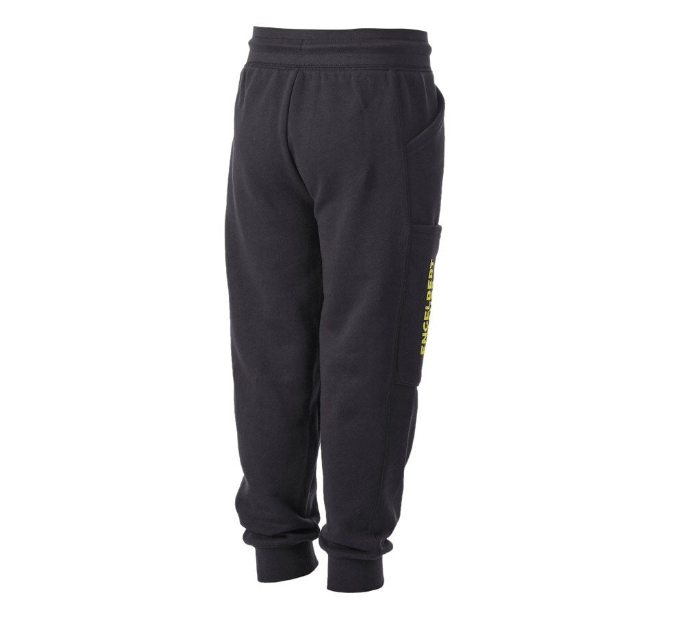 Secondary image Sweat pants light e.s.trail, children's black/acid yellow