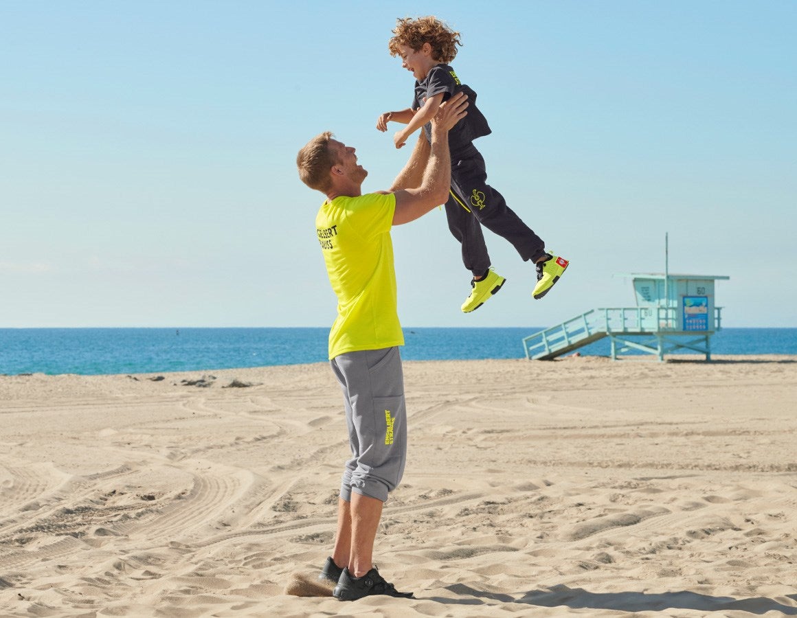 Additional image 2 Sweat pants light e.s.trail, children's black/acid yellow