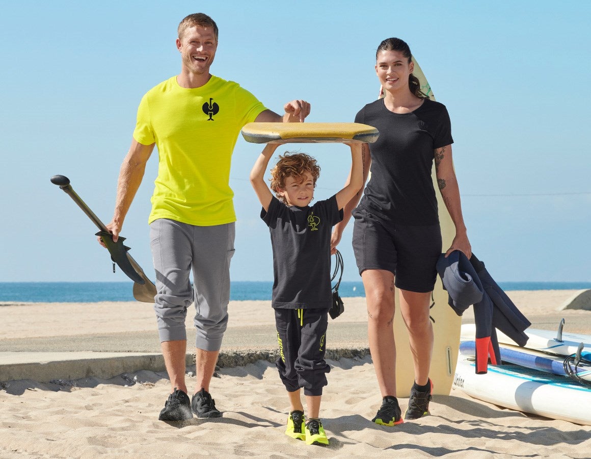 Additional image 3 Sweat pants light e.s.trail, children's black/acid yellow